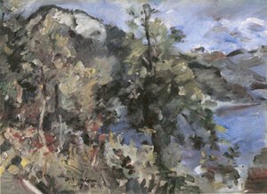 El Jochberg en Walchensee de Lovis Corinth